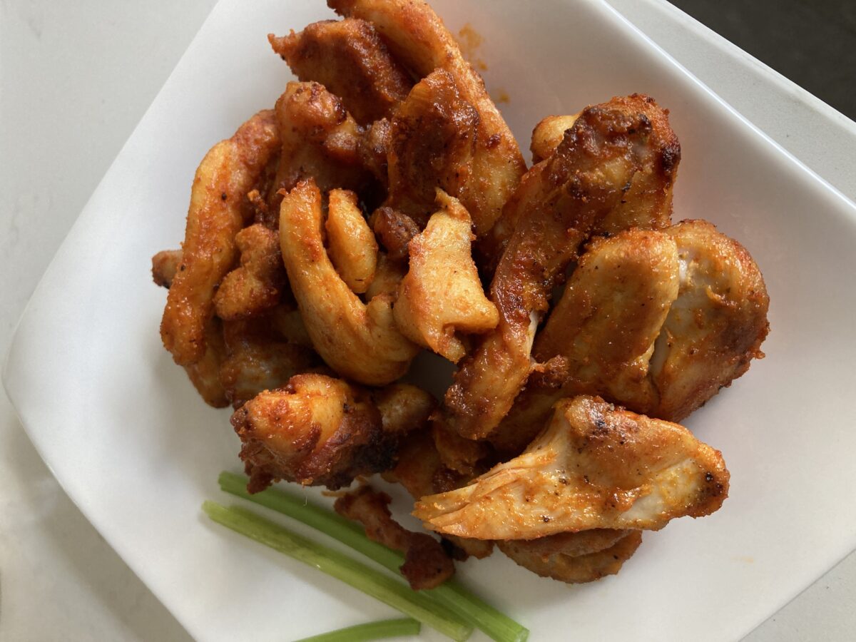 Boneless buffalo wings