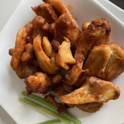 Boneless buffalo wings