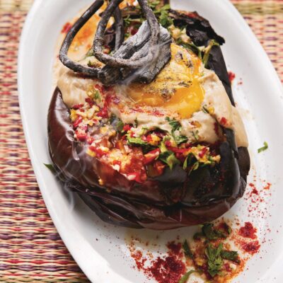 Burn Eggplant Honey and Co