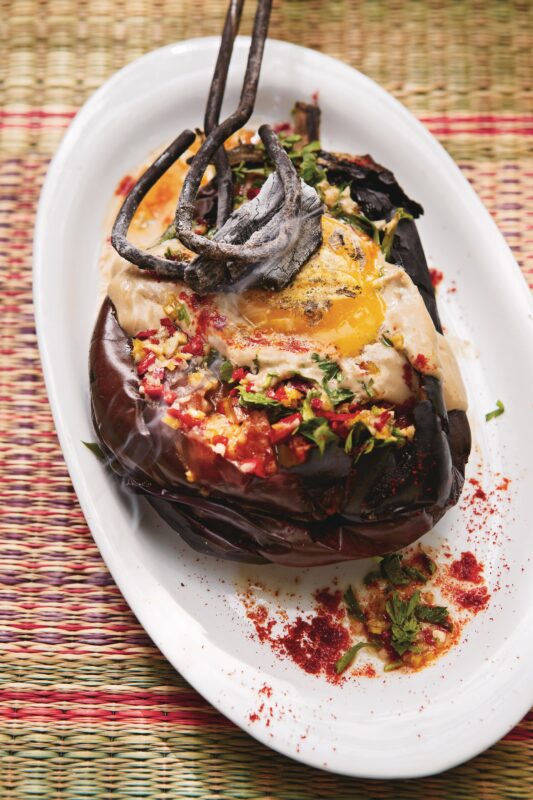 Burn Eggplant Honey and Co