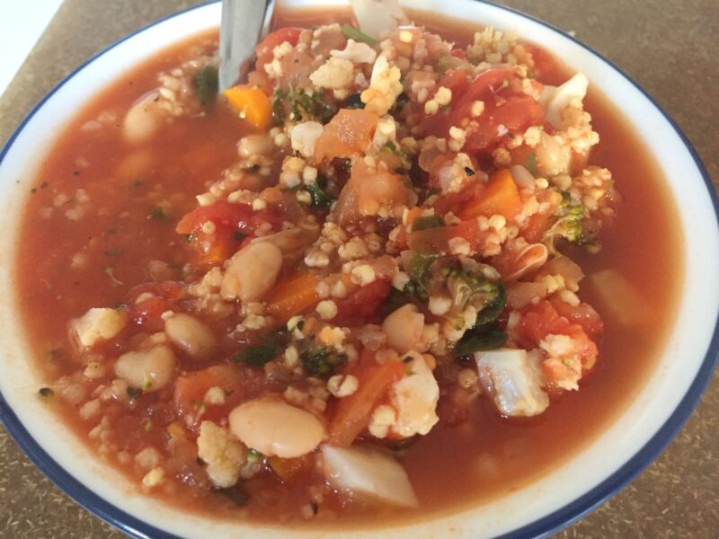 Italian Tomato Vegetable Soup