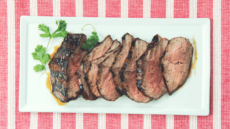 London Broil on the Grill
