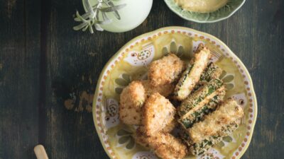 Salmon and Zucchini Sticks