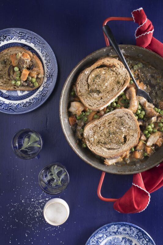 Skillet Pot Pie