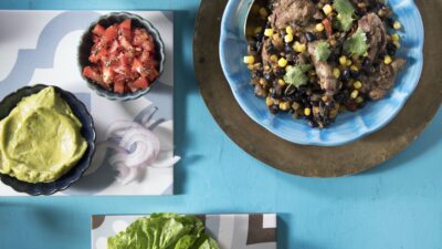 Slow Cooker Cilantro Lime Chicken Dinner