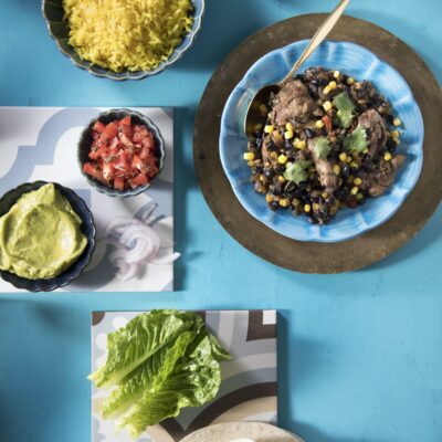Slow Cooker Cilantro Lime Chicken Dinner