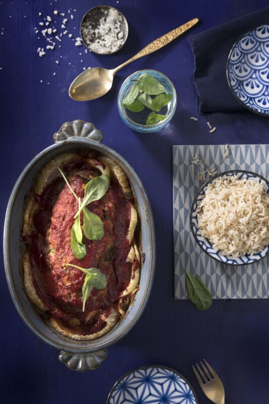 spinach turkey slow cooker meatloaf