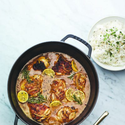 apple cider braised chicken legs