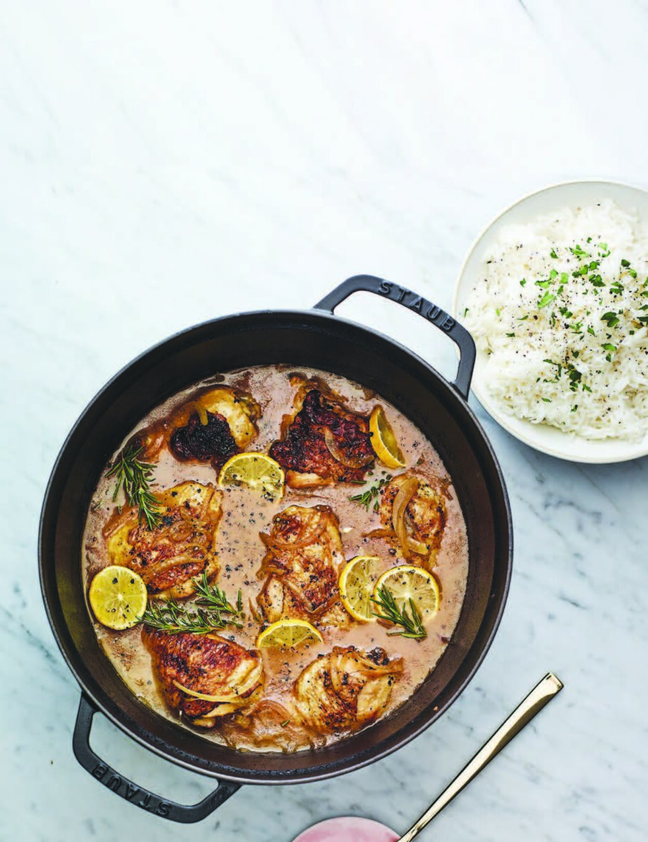 apple cider braised chicken legs