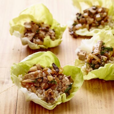 asian lettuce wraps