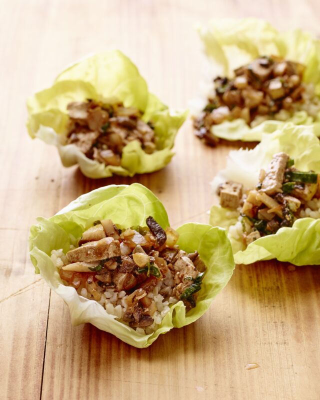 asian lettuce wraps
