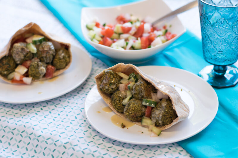 baked falafel
