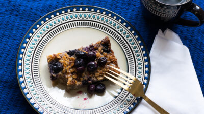 blueberry baked oatmeal