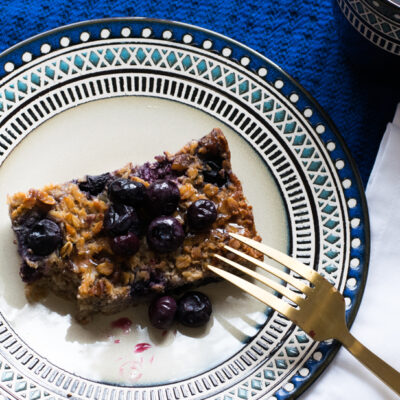 blueberry baked oatmeal