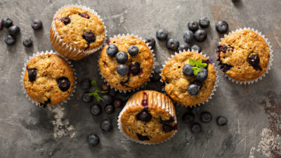 blueberry muffins