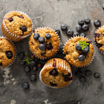 blueberry muffins