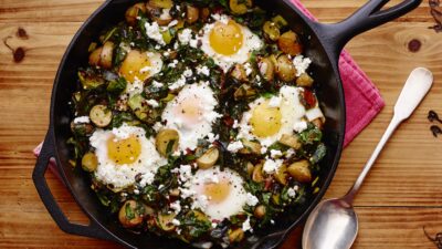 chard breakfast hash