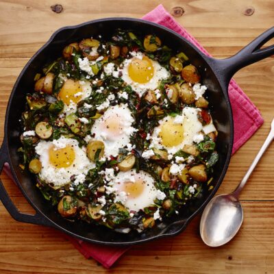 chard breakfast hash