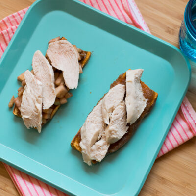 charoset sweet potato turkey sandwich
