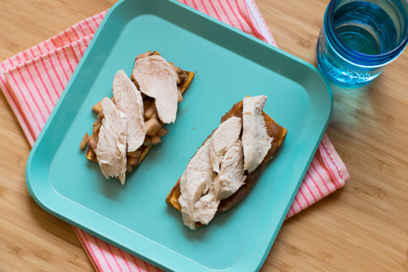 charoset sweet potato turkey sandwich