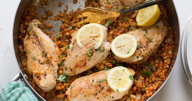 chicken daal