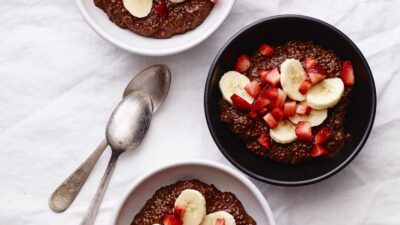 cinnamon chocolate chia pudding
