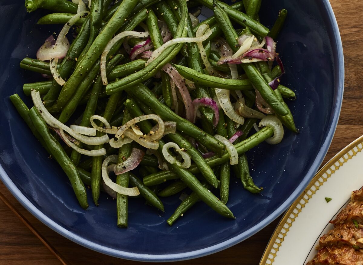 Garlicky Green Beans