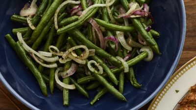 Garlicky Green Beans