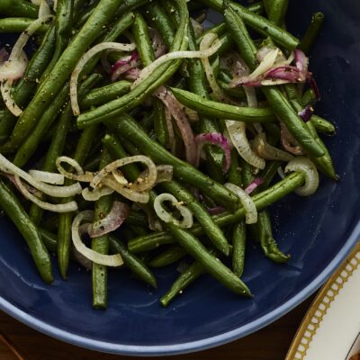 Garlicky Green Beans