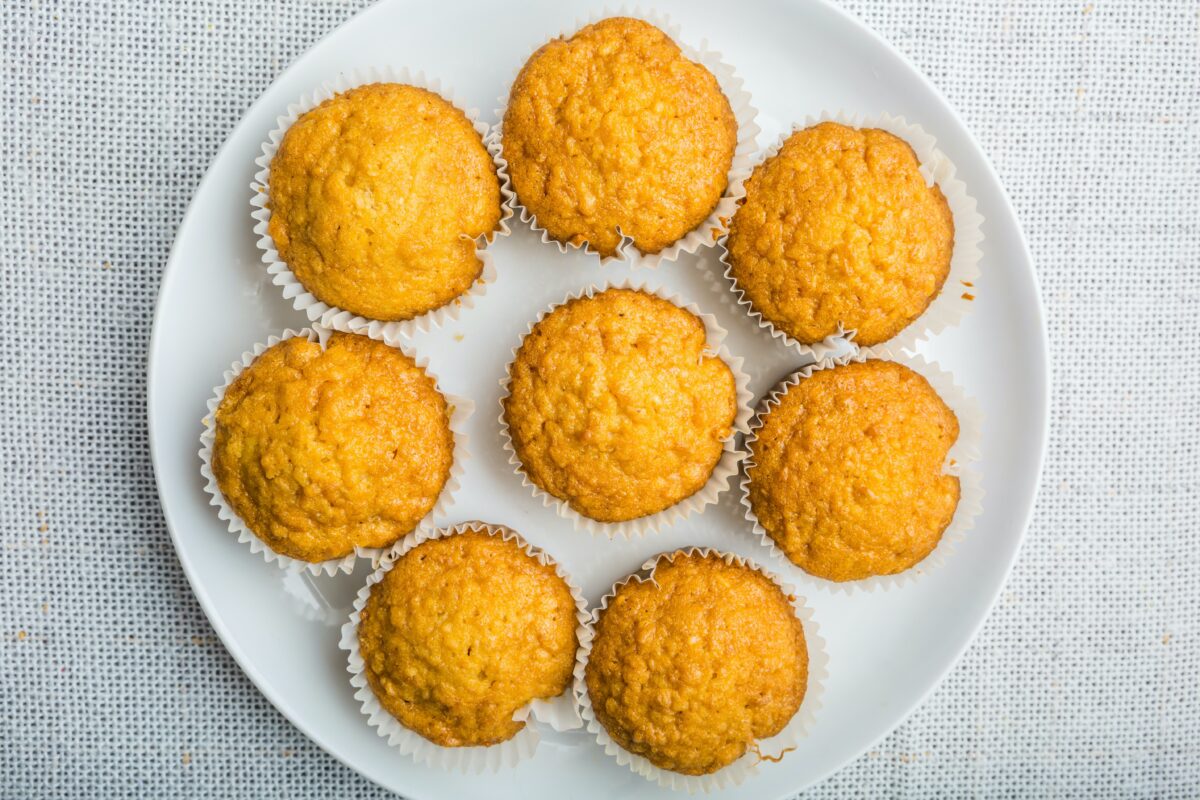 healthy corn muffins
