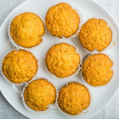 healthy corn muffins