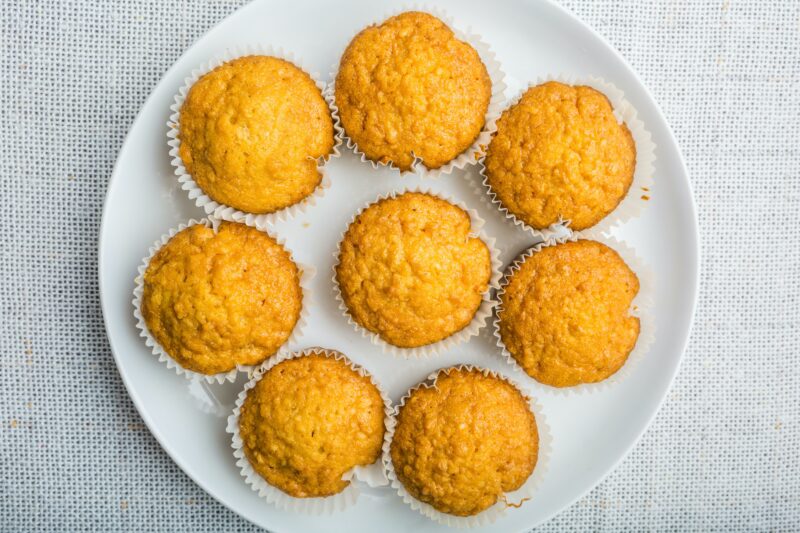 healthy corn muffins