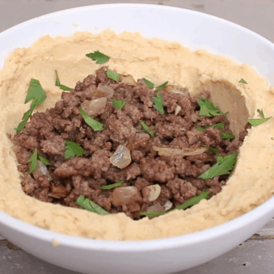 Meat Hummus