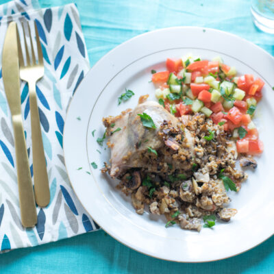 Mediteranean Un-Stuffed Chicken