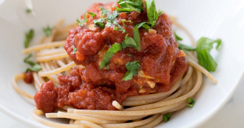 one pot spaghetti with super meatballs