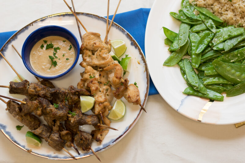 satay dinner