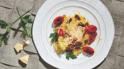 Spaghetti Squash Arrabiata