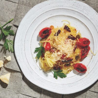 Spaghetti Squash Arrabiata