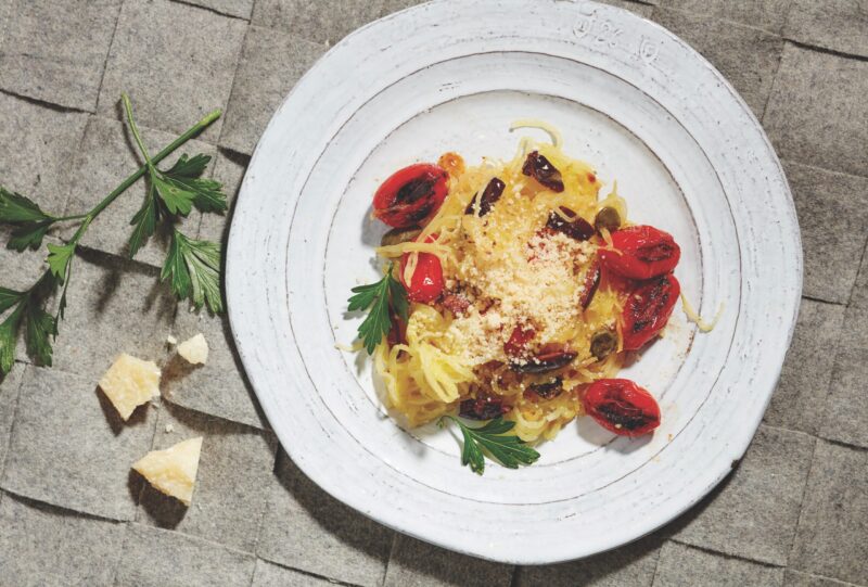 Spaghetti Squash Arrabiata