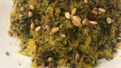 spaghetti squash skillet