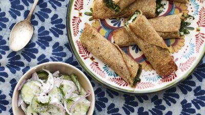 spanakopita roll ups