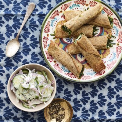 spanakopita roll ups