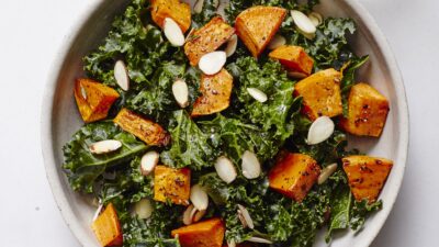 sweet potato kale salad