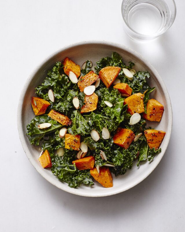 sweet potato kale salad