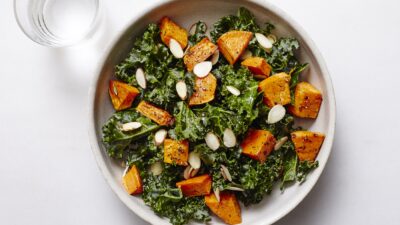 sweet potato kale salad