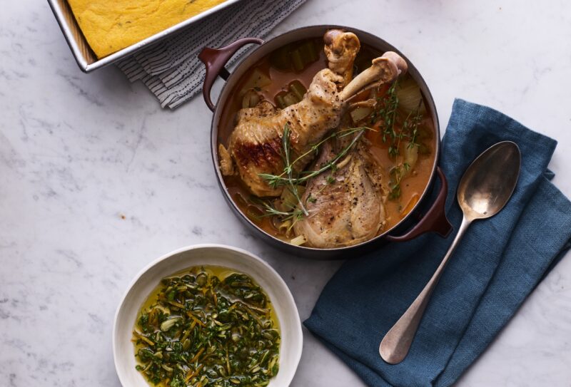 turkey osso bucco drumsticks