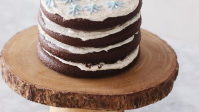 Chocolate Layer Cake with Tangy Sumac Buttercream