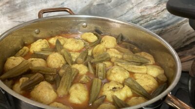 Kubbeh with Okra:Bamia