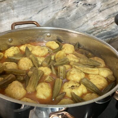 Kubbeh with Okra:Bamia