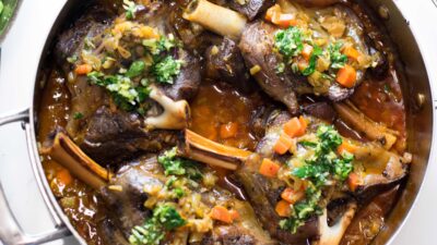 Braised Lamb Shanks